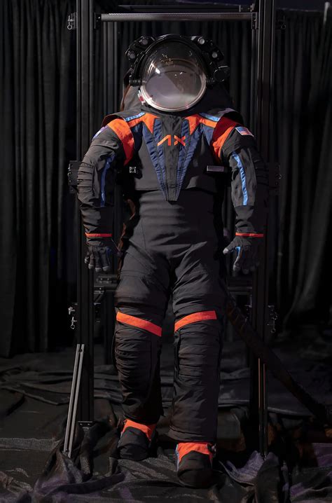 nasa unveils new moon spacesuit.